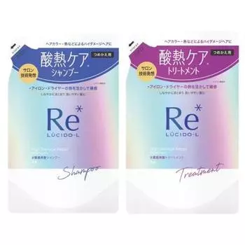 [Set sale Shampoo & Treatment Refill] LUCIDO-L #Texture adjustment Damage repair Osmanthus x Grapefruit scent