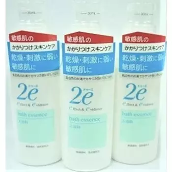 set saleshiseido 2e douhet bath salts 420ml x 3-piece set bath salts for sensitive skin