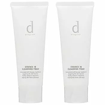 [set] shiseido shiseido d program essence in cleansing foam 120g set of 2 [quasi-drug]