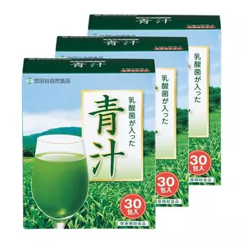 Setagaya Natural Foods Зеленый сок с молочнокислыми бактериями Питательный зеленый сок с 10 миллиардами молочнокислых бактерий и овощей, легко усваиваемый