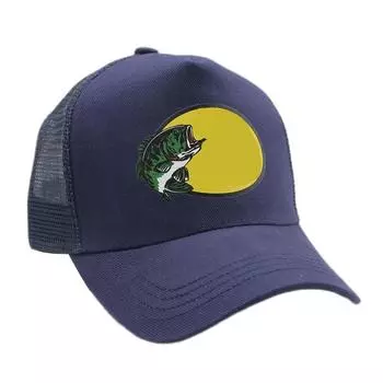 Сетчатая бейсбольная кепка с принтом дальнобойщика, дышащая солнцезащитная кепка для мужчин и женщин, для занятий спортом на открытом воздухе, рыбалки