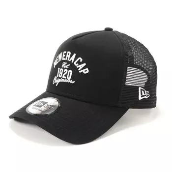 Сетчатая кепка с логотипом в стиле колледжа, черная, БЕСПЛАТНО 940AFTR NEC ARCH LOGO BLK [New Era] 9FORTYA-Frame