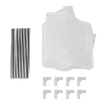 Сетчатая клетка для наблюдения за растениями из нейлона с трубой из нержавеющей стали для Hatc