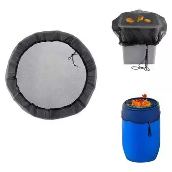 Сетчатая крышка для бочек с дождевой водой, крышка для ведра для сбора воды, защитная крышка для резервуара с водой, инструмент для сбора дождя, садовые принадлежности