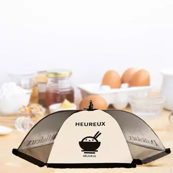 Сетчатая крышка для еды, купольная сетка, палатка, тарелки, миски, сервировочная тарелка для бассейна