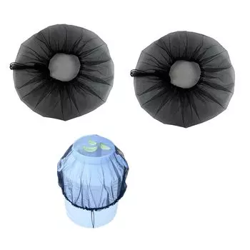 Сетчатая крышка для резервуара для дождевой воды Резервуар для хранения воды Сетчатая крышка для резервуара для дождевой воды со шнурком Регулируемый размер Предотвращает попадание опавших и мелких предметов