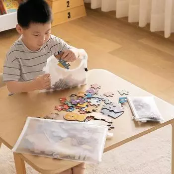 Сетчатая молния для документов, папка для документов, сумка для хранения, водонепроницаемая молния, школьные принадлежности для дома и офиса, пенал, косметичка, косметички белый