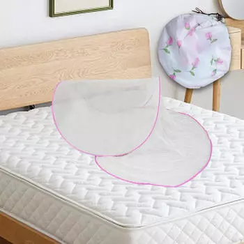 Сетчатая палатка для сна, мини-спальное оборудование, летний отдых, переносная сетка для головы розовый