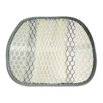 Сетчатая поясничная поддержка Ice Silk Эргономичная дышащая поддержка автомобильного сиденья Прочная поддержка спины Подушка для сиденья Мягкая автомобильная поясничная поддержка для United States