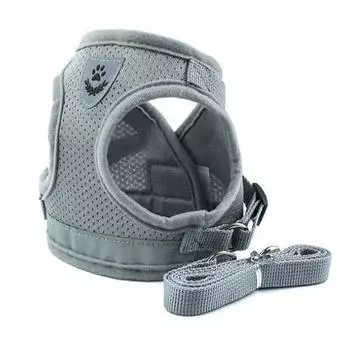 Сетчатая шлейка Care для собак Care M, серая