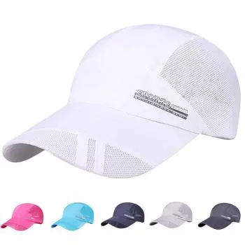 Сетчатая шляпа, женская модная солнцезащитная шляпа Snapback, мужская бейсболка с хлопковой подкладкой темно-синий