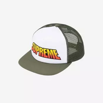 Сетчатая спинка Supreme Gradient с 5 панелями Оливковый 24SS -