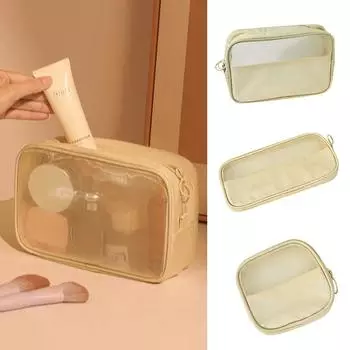 Сетчатая сумка для хранения, многофункциональный пенал, модная косметичка Small