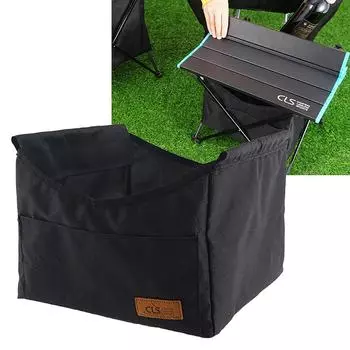 Сетчатая сумка для хранения, складная, 1 шт., 280*280*227 мм, ткань Оксфорд 600D S