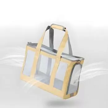 Сетчатая сумка для переноски для собак Romally, 5-сторонняя вентиляция, корейский шампунь для домашних животных