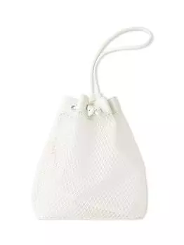 Сетчатая сумка на шнурке 09WGB251510 WHT [Mira Owen] женская белый