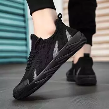 Сетчатая трендовая обувь 2024 года для мужчин, легкие повседневные кроссовки, дешевая ликвидация, простые, легкие, 39, оригинальные, модные, дышащие, широкие 39