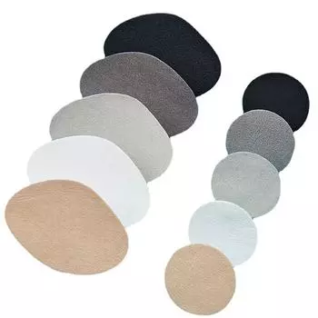 Сетчатая заплатка для ремонта дырок на обуви, самоклеящаяся заплатка для ремонта дырок на кроссовках, наклейка для ремонта мыска, антиабразивный инструмент для быстрого ремонта обуви 6 чёрный