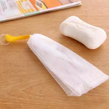 Сетчатое мыло для ванной для девочек, пенящееся сетчатое очищающее средство для лица, женская пузырчатая лента, сетчатый мешок, очищающий кожу, инструменты для купания, домашняя жизнь, уникальный S/White String