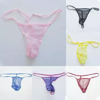 Нижнее белье из сетки Mesh Fiber Прозрачное сексуальное эластичное