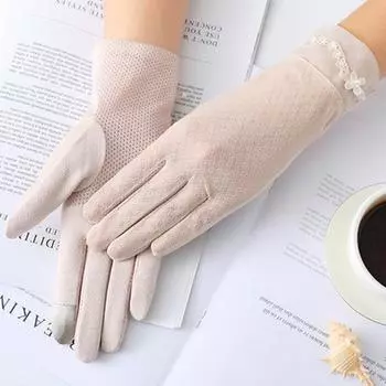 Сетчатые дышащие перчатки, уличные УФ-защитные перчатки для верховой езды, вечерние, домашние, летние, солнцезащитные, велосипедные, велосипедные, перчатки розовый