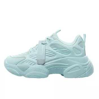 Сетчатые дышащие женские повседневные туфли на плоской платформе, новинка лета 2024 г., повседневные туфли на шнуровке для женщин 5 розовый