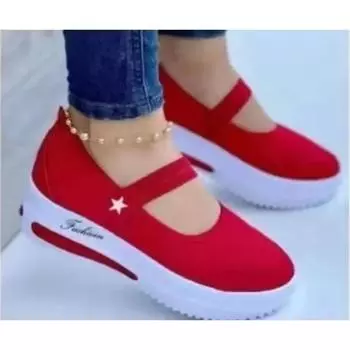 Сетчатые дышащие женские теннисные туфли, повседневная женская спортивная обувь из парусины, спортивные сандалии с толстой подошвой и полым дизайном 35