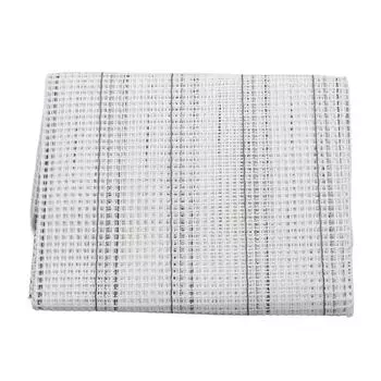 Сетчатые холсты DIY сетчатый лист многоцелевой коврик крючком сетка для вышивки вязать крючком 50x100cm / 19.7x39.4in