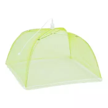 Сетчатые крышки для еды, зонтик для палатки для улицы, защитные экраны для палаток, многоразовые и складные One Size красный