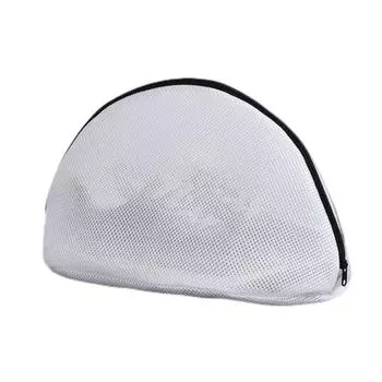 Сетчатые мешки для стирки с застежкой-молнией премиум-класса, органайзер для путешествий, сумки для стирки одежды, мешки для стирки одежды 34*22*23CM белый