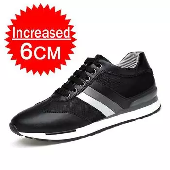 Сетчатые мужские кроссовки, дышащая обувь для увеличения роста, невидимая рабочая обувь, увеличивающая рост, мужская спортивная повседневная обувь высотой 8 см, обувь для скейтбординга 37