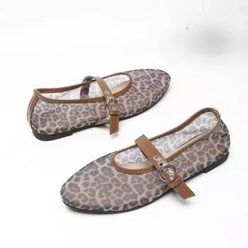 Сетчатые туфли-балетки для женщин, лоферы, удобные туфли для танцев на мягкой подошве, летние повседневные дышащие кроссовки, женские 35