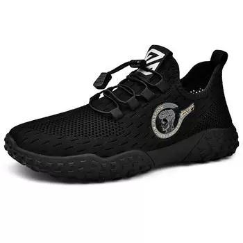 Сетчатые туфли мужские туфли 2025 новые летние тонкие дышащие сетчатые спортивные туфли легкие повседневные кроссовки с мягкой подошвой 38