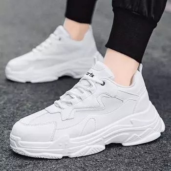 Сетчатые туфли мужские весенние дышащие туфли для папы мужские дорожные туфли кроссовки белые спортивные и повседневные туфли модные туфли 38