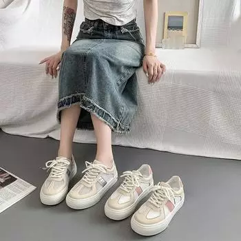 Сетчатые туфли женские летние легкие тонкие немецкие тренировочные туфли с мягкой подошвой сетчатые дышащие белые студенческие туфли слипоны 35 розовый