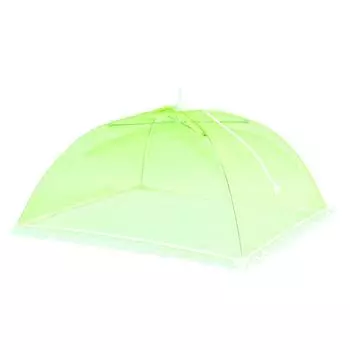 Сетчатый чехол для еды, складной чехол для еды, палатка, купольная сетка, зонтик, кухонные гаджеты 16in