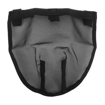 Сетчатый чехол для носа лошади из нейлона, дышащий, с улучшенным комфортом, регулируемая защита лица, сетка для носа лошади M(for 4-6.5kg)