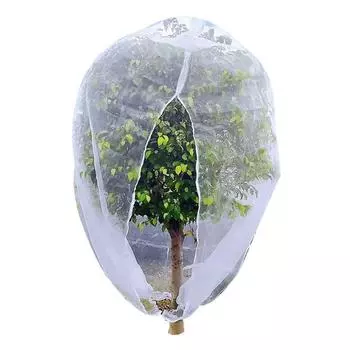 Сетчатый чехол для садовых растений, защита от насекомых, полная защита, шнурок и застежка-молния, защита от птиц, цикад 1