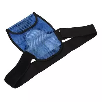 Сетчатый дышащий цельный мешок для стомы, фиксированный подвесной мешок на поясе, дренажный мешок для стомы One Size синий