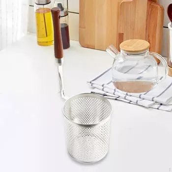 Сетчатый фильтр для еды Корзина для картофеля фри Фритюрница Жарка для приготовления пищи 12cm