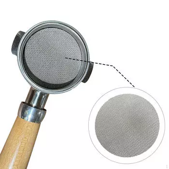 Сетчатый фильтр для кофе для деталей ручек машины 53.5mm