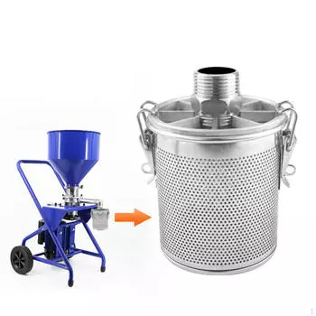 Сетчатый фильтр для шлифовального станка для шпаклевки 4,5x5,3 дюйма, легко устанавливается, заменяет аксессуары