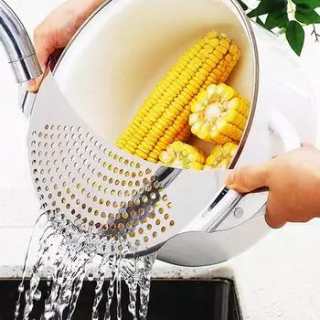 Сетчатый фильтр Зеркальная полировка Мелкоячеистый фильтр Форма из нержавеющей стали Лунные фрукты Овощи серебряный