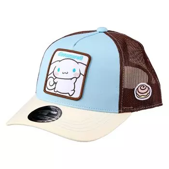 Сетчатый колпачок для косметического футляра, синий x слоновая кость [Sanrio] Cinnamoroll/Light