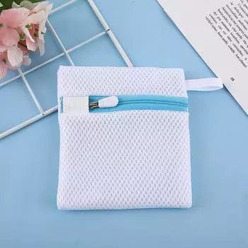 Сетчатый мешок для белья Сумка для хранения одежды Разные предметы Игрушки Организация нижнего белья Чистящие мешки для стиральной машины розовый