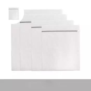 Сетчатый мешок для стирки, мешок, защитный мешок для стирки, нижнее белье, бюстгальтер, карман для стиральной машины, карман для фильтра, оптовая продажа, сумка, сетчатый экран, утолщенный, тонкий 25*30cm белый