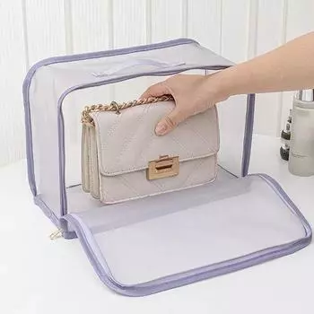 Сетчатый нейлоновый мешок для хранения, мешок для пыли, сумка для хранения счетчика, дышащая сумка, сумка для хранения S зелёный