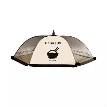 Сетчатый пищевой чехол купольная сетка тарелки миски блюда для кемпинга Round 60cm