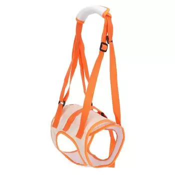 Сетчатый ремень для подъема собак и домашних животных, поддерживающий заднюю ногу, для помощи при подъеме инвалидов и травм пожилых людей S