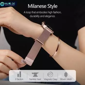 Сетчатый ремешок Switcheasy из нержавеющей стали для часов Apple Watch Series 7/8/9 для iwatch ultra/ultra 2 петли 38/40/41/42/44/45 мм для ремешка iwatch ultra чёрный